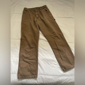 vintage brown carpenter jeans